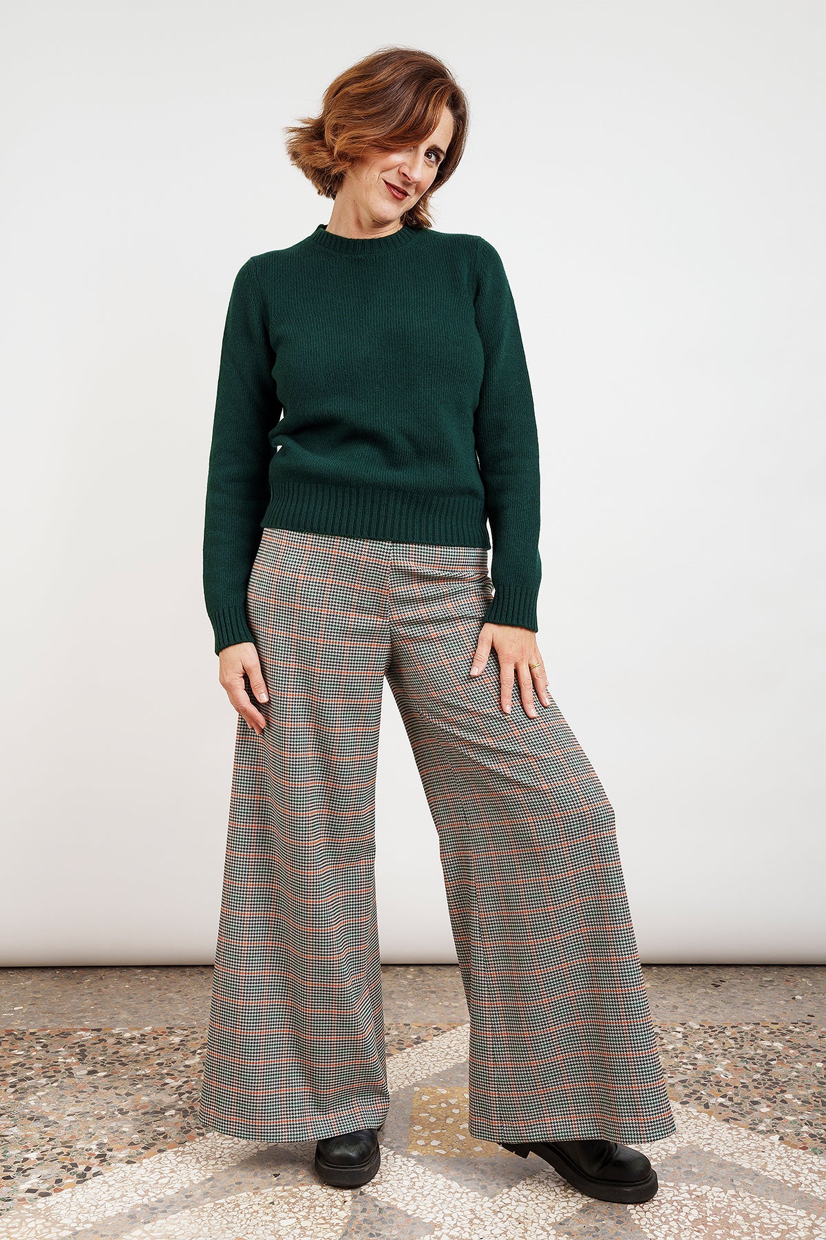 Must have trousers in cornflower velvet