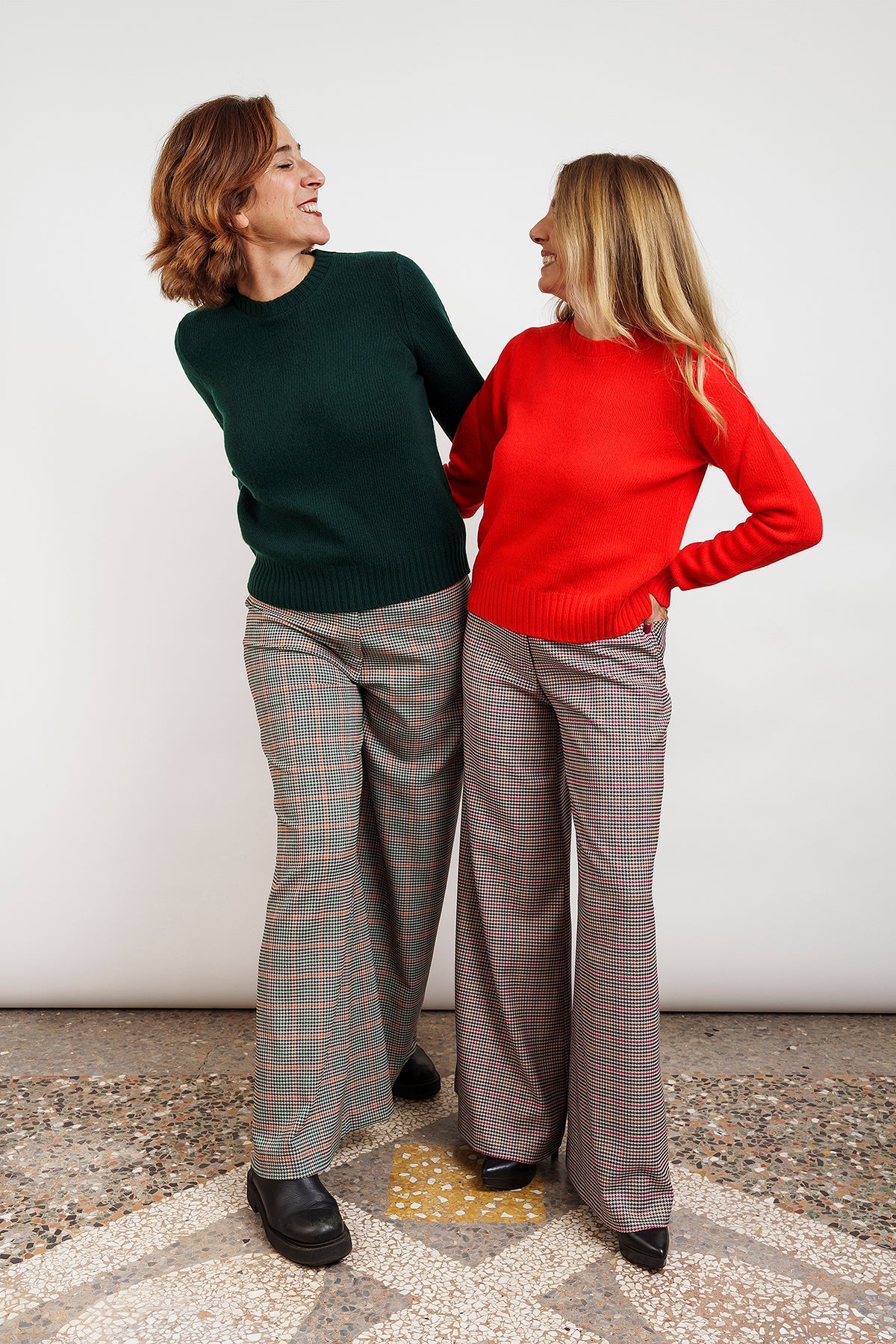 Must have trousers in cornflower velvet