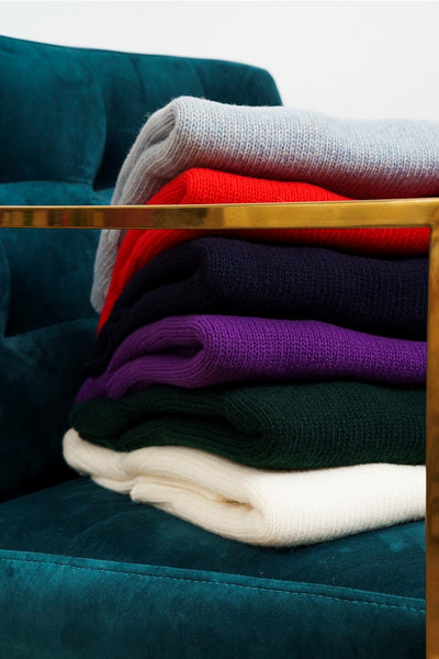 JOLLY CREW NECK IN MERINO WOOL - blue