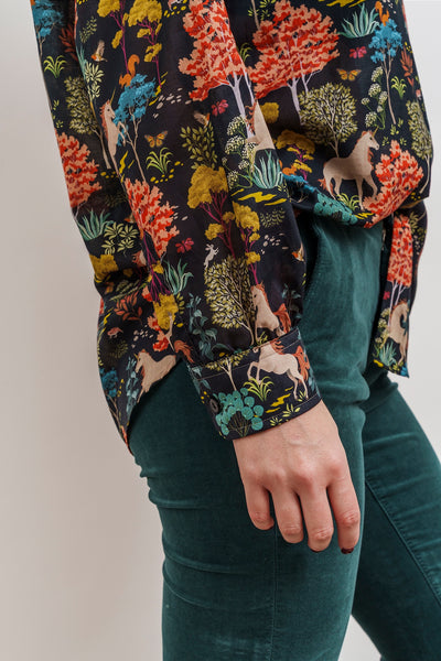 OVERSIZED UNICORN-patterned SHIRT