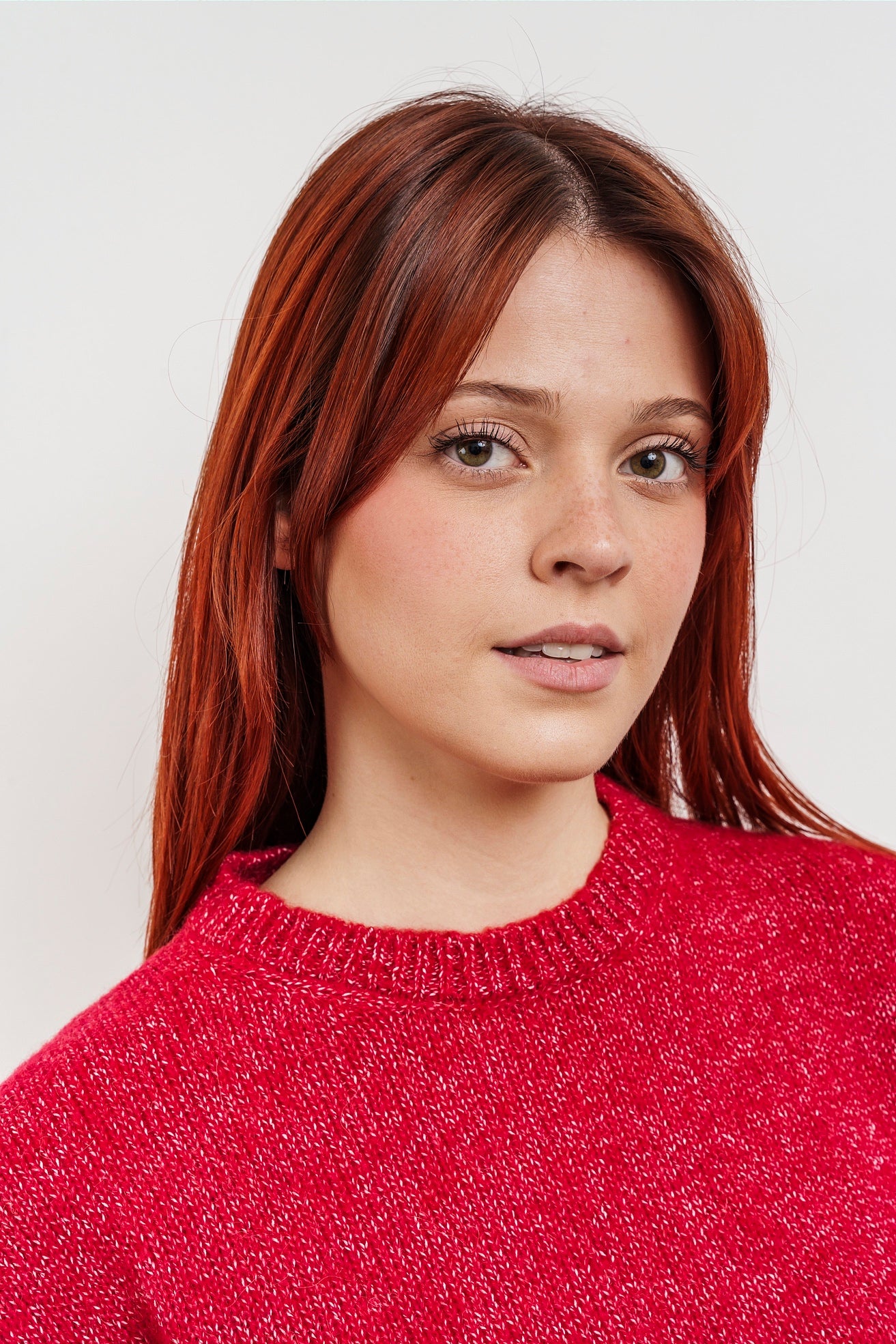 PULL GIROCOLLO UNISEX ciliegia