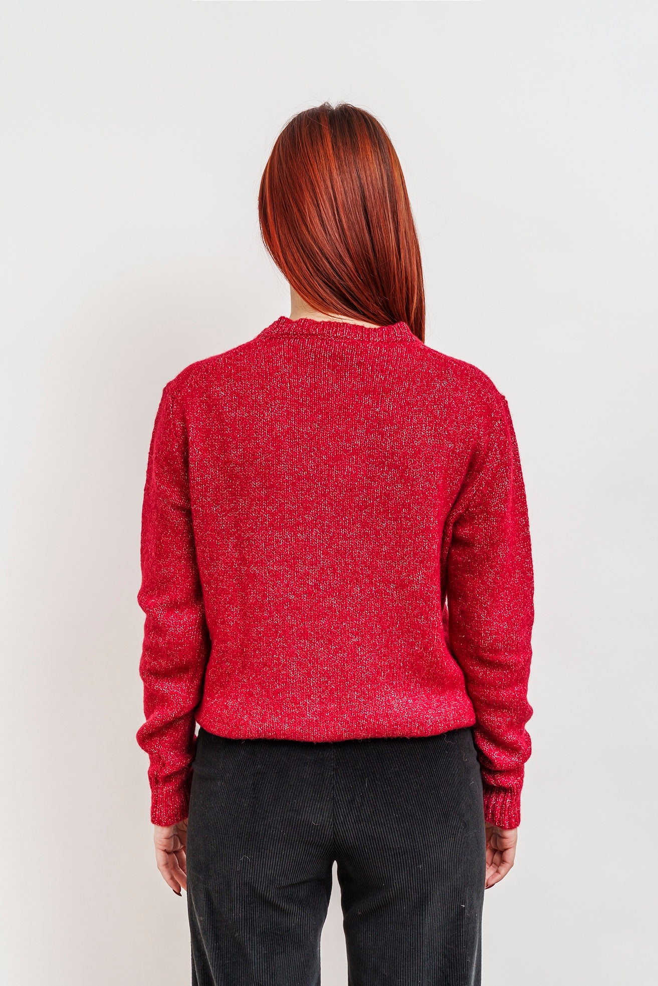 PULL GIROCOLLO UNISEX ciliegia