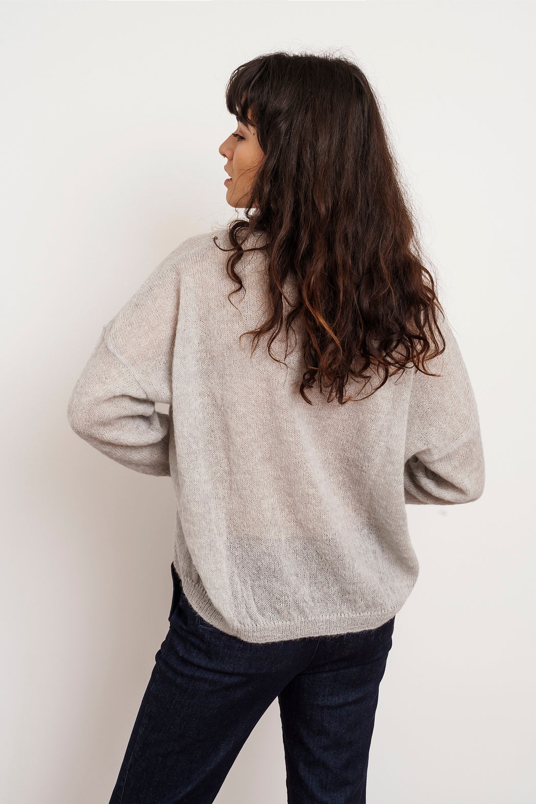 NUVOLA JUMPER - pearl grey