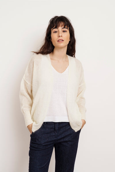 NUVOLA CARDIGAN - ivory