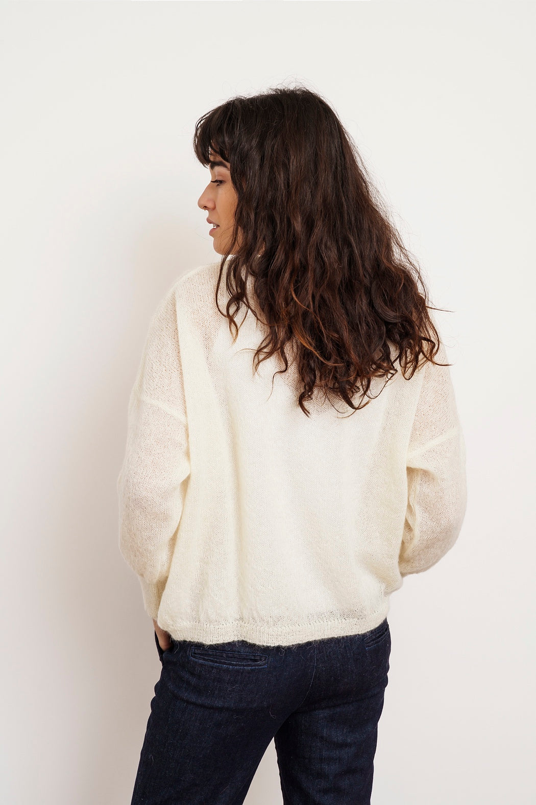 NUVOLA CARDIGAN - ivory