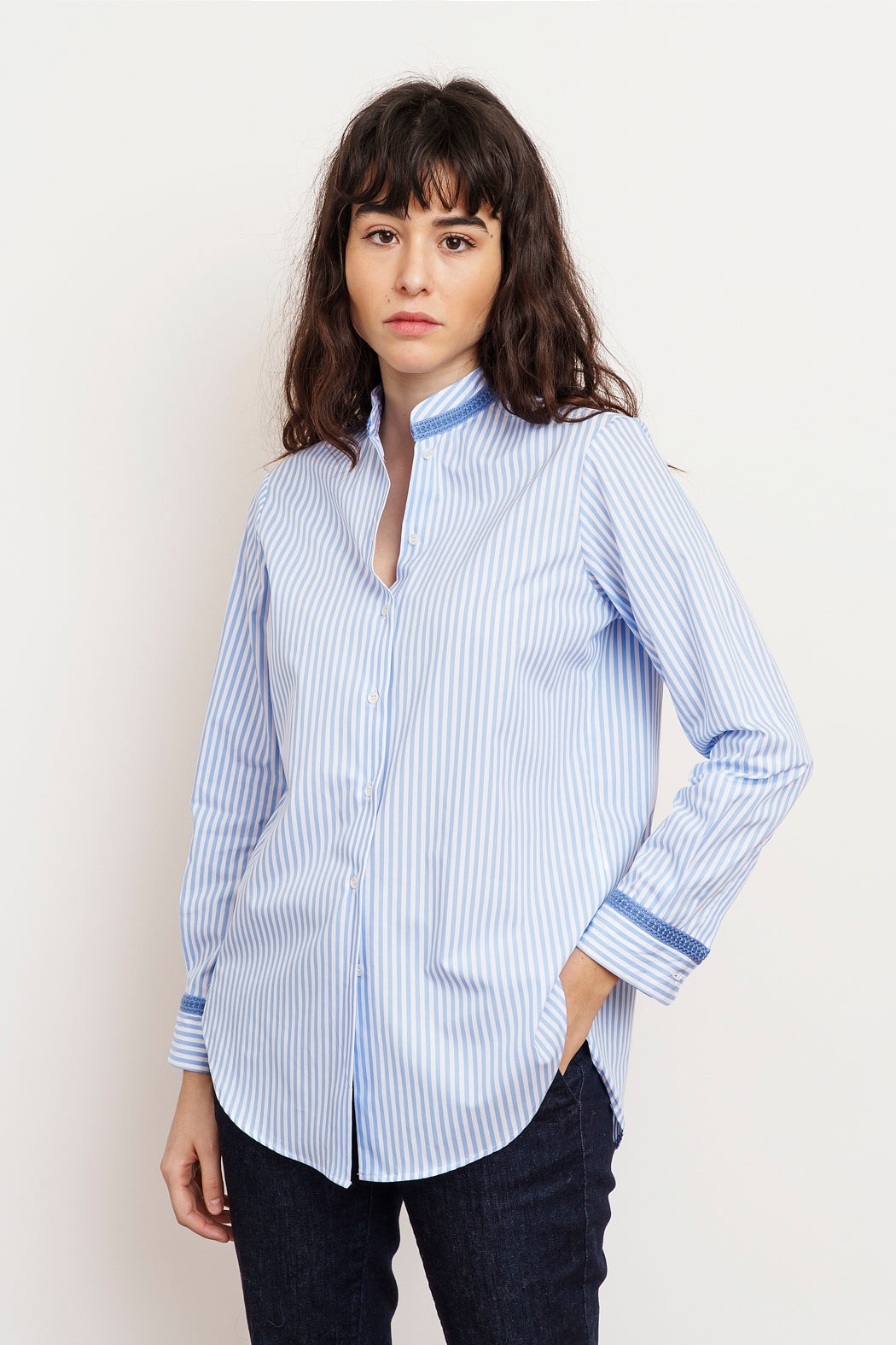 MIRA SHIRT - striped