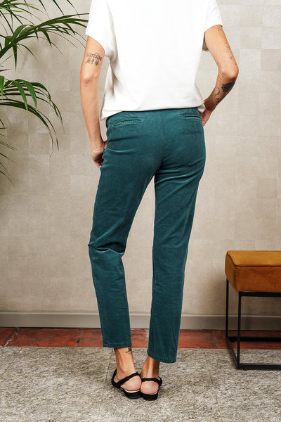 PANTALONE CALLIOPE petrolio