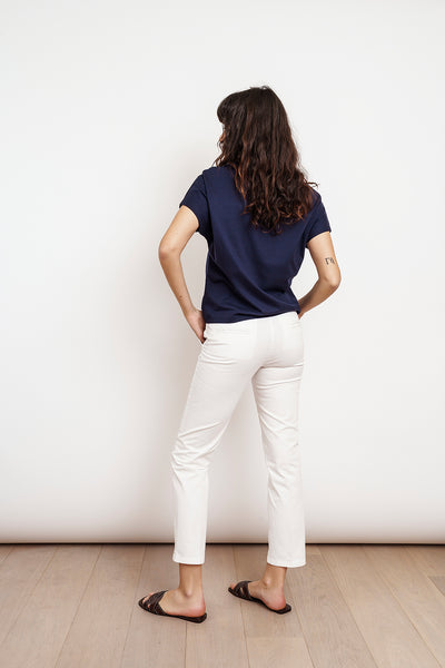 CALLIOPE PANTS milk white