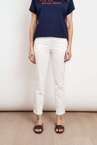 CALLIOPE PANTS milk white