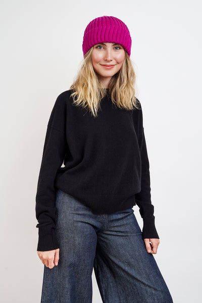 Fuchsia RIBBED HAT