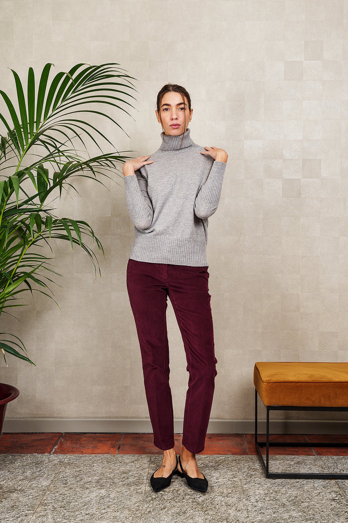 DOLCEVITA ANTIOPE avorio, lana e cashmere