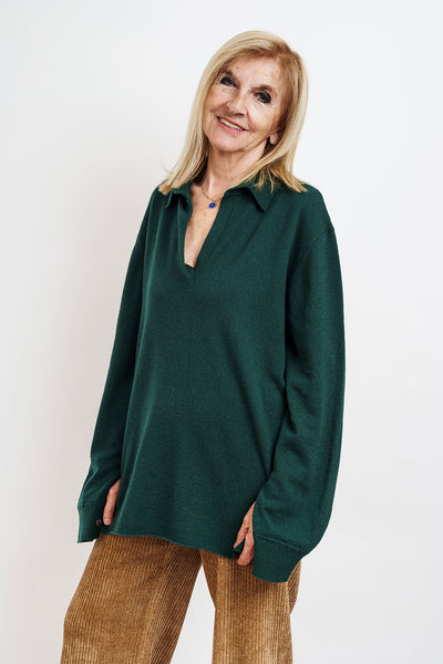 Beige CASHMERE POLO