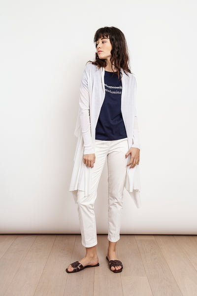 CARDIGAN FRANCESCA bianco