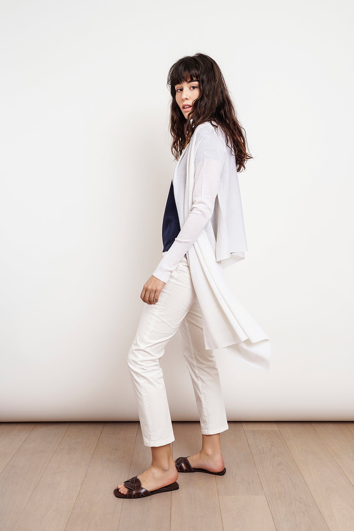 CARDIGAN FRANCESCA bianco