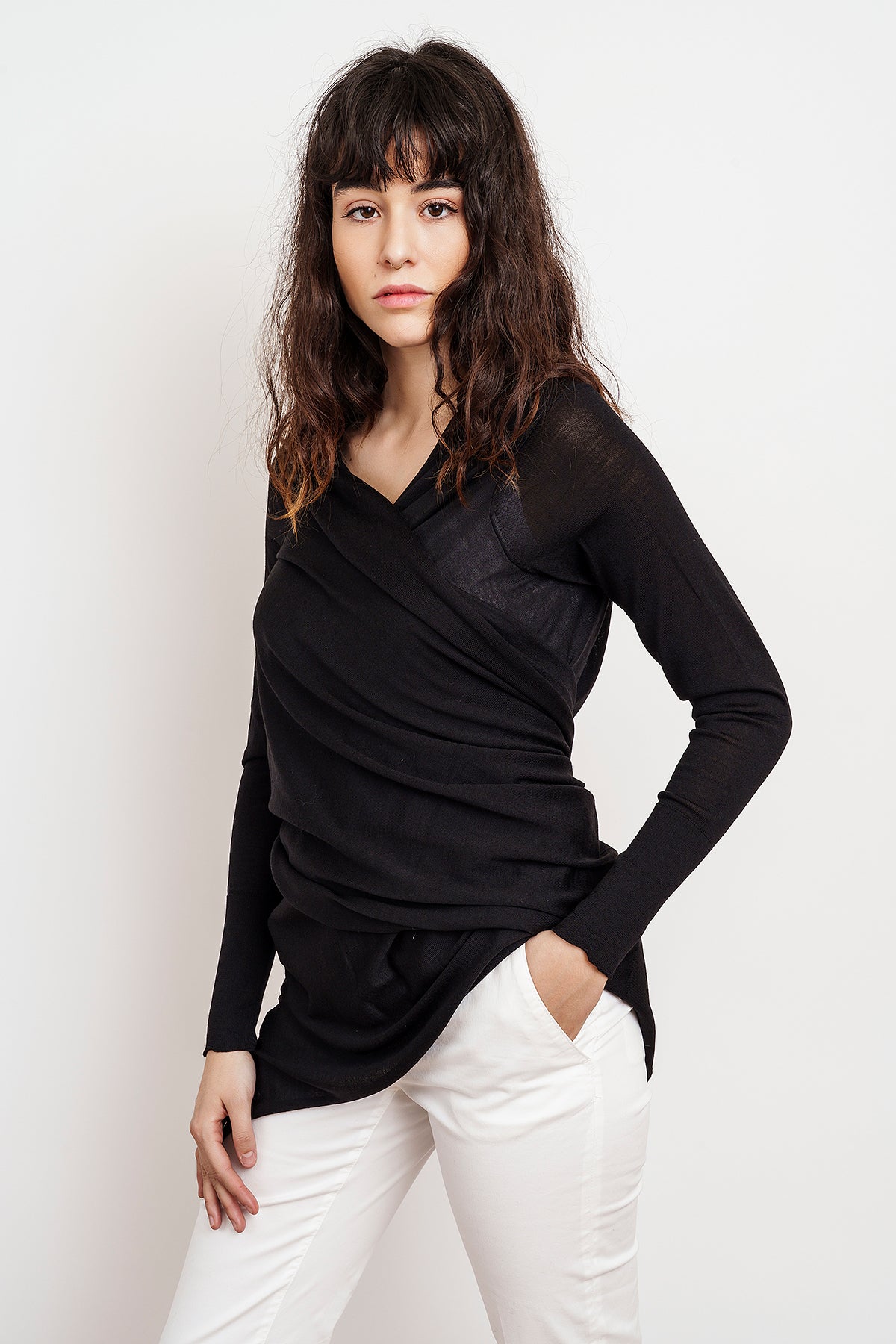 CARDIGAN FRANCESCA nero