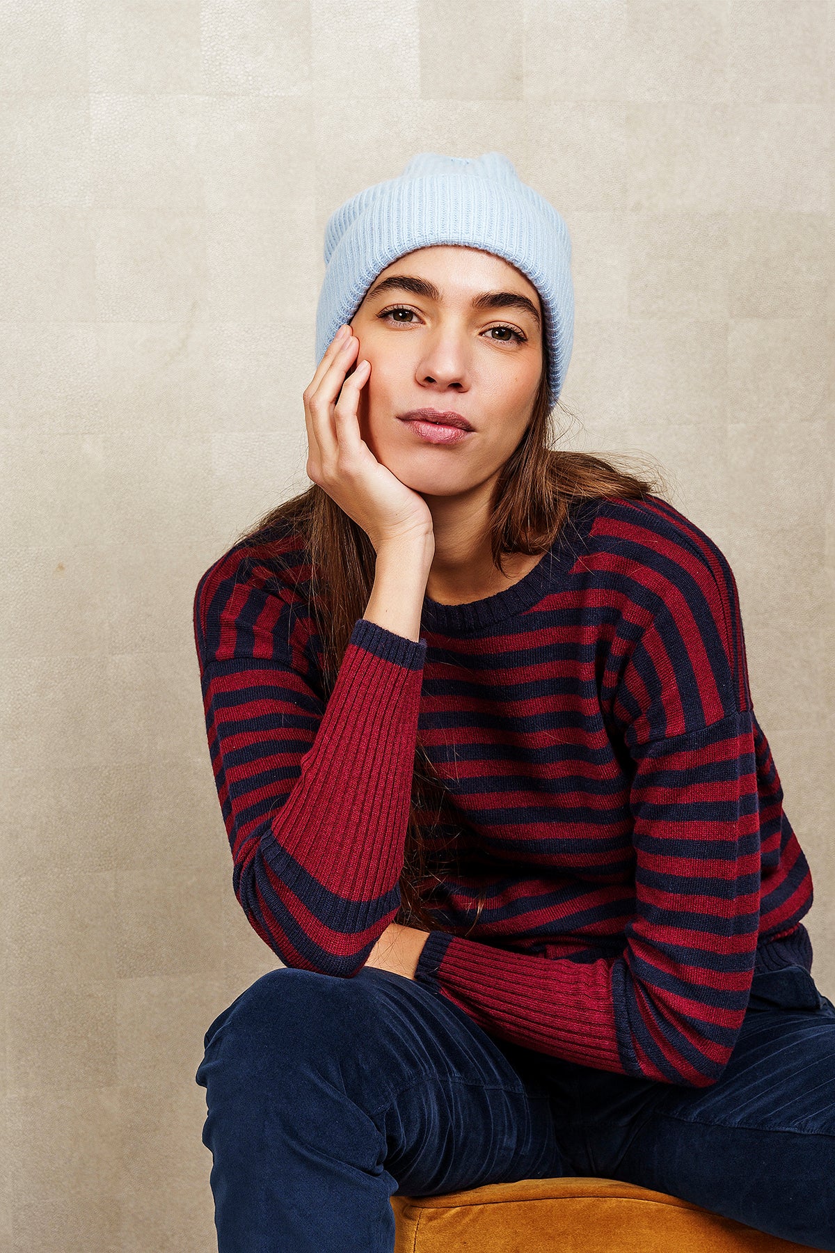 Berretto di cashmere  - donna