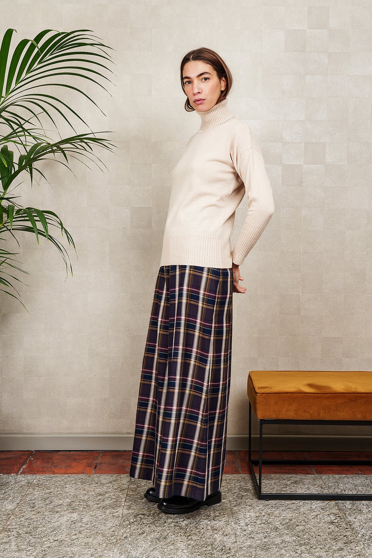 GONNA PANTALONE SCOZZESE EMILY