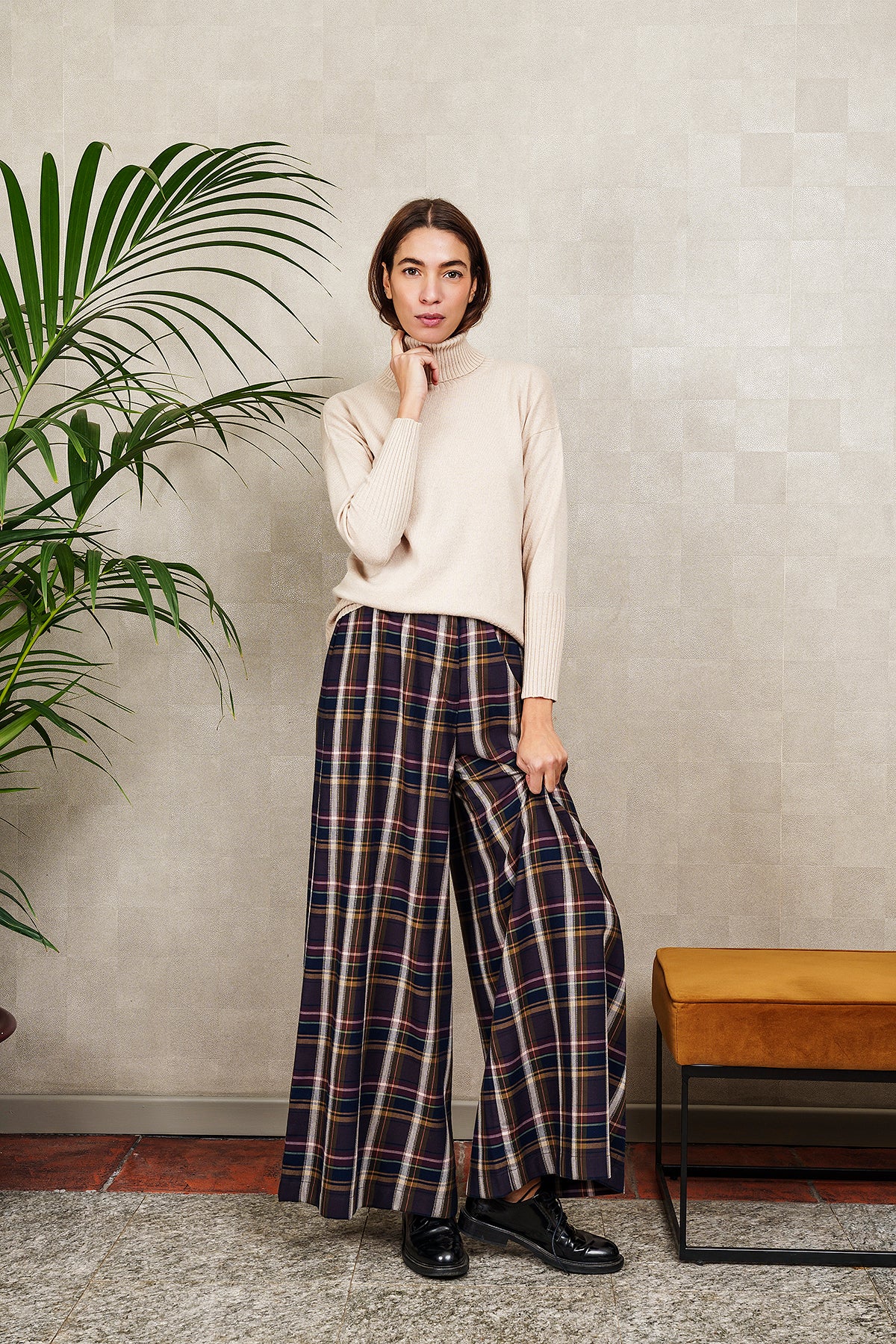 GONNA PANTALONE SCOZZESE EMILY