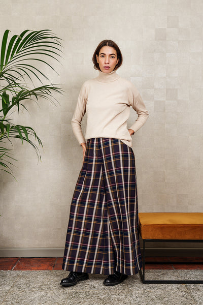 DOLCEVITA ANTIOPE nero, lana e cashmere