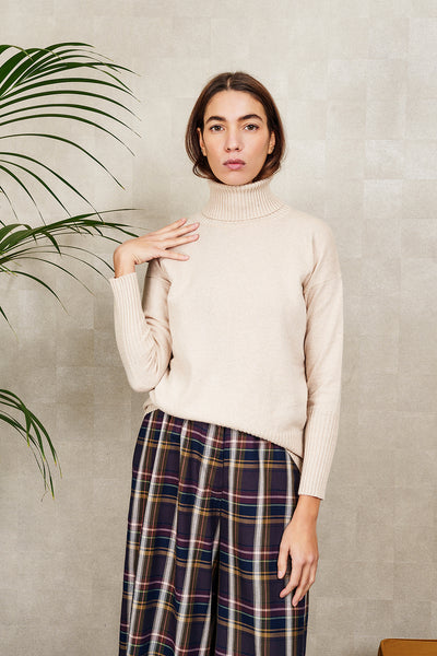 DOLCEVITA ANTIOPE avorio, lana e cashmere