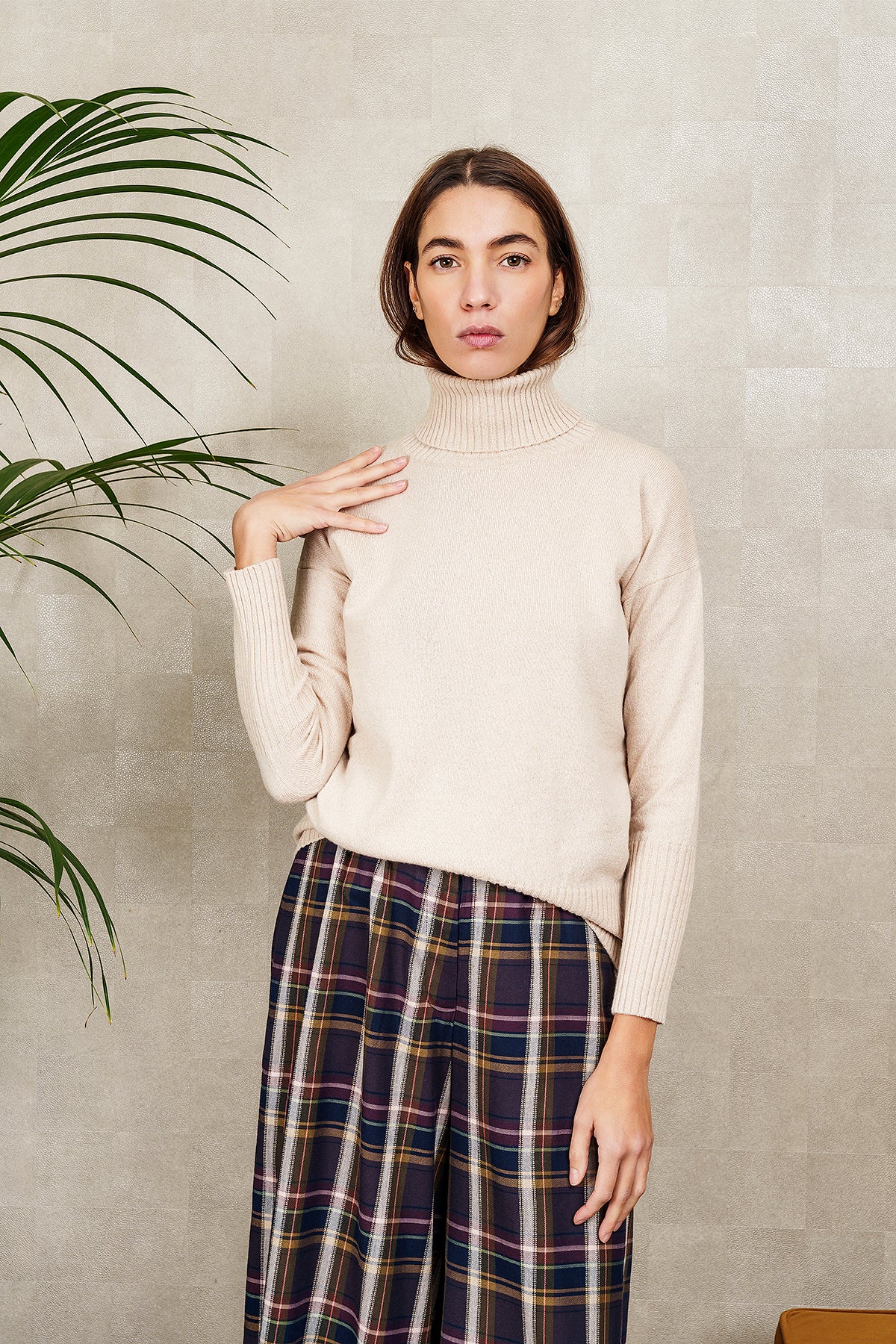 DOLCEVITA ANTIOPE naturale, lana e cashmere