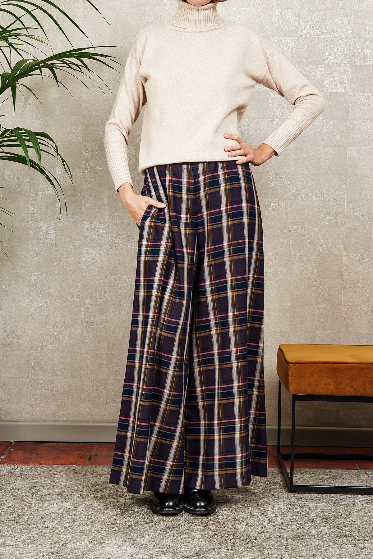 GONNA PANTALONE SCOZZESE EMILY