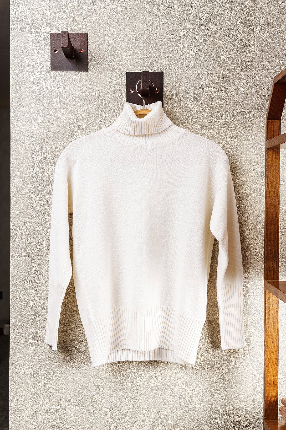 DOLCEVITA ANTIOPE avorio, lana e cashmere