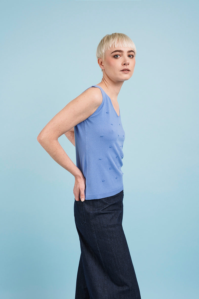 FIORDALISO Sleeveless TOP with sticks