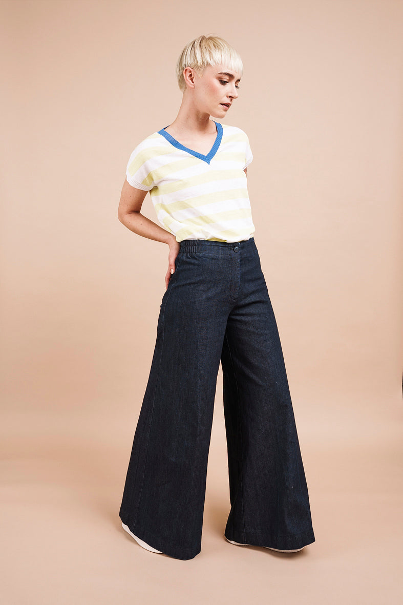 PANTALONE MUST HAVE in jeans blu scuro