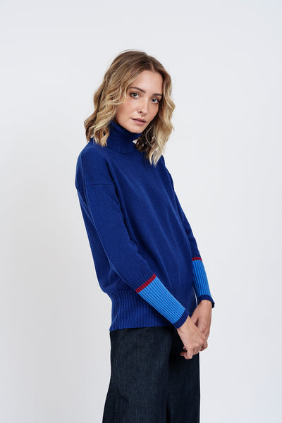 NEW blue ANTIOPE SWEATER