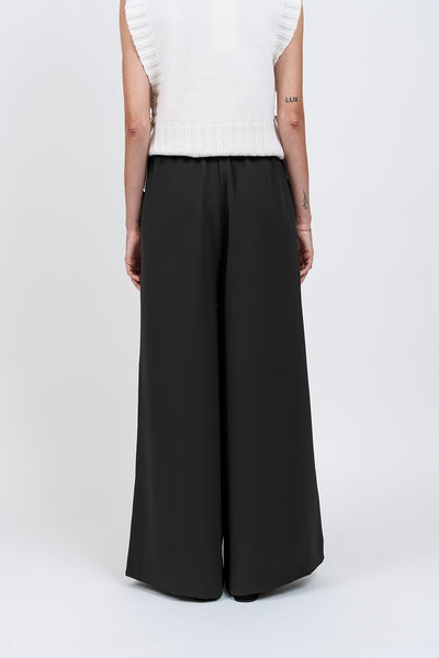 WIDE black TROUSERS