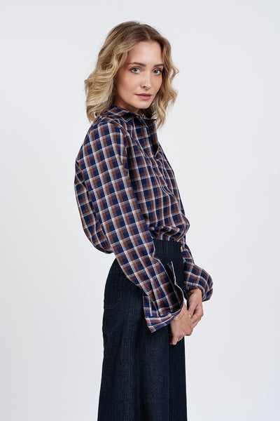 CAMICIA EMILY marrone