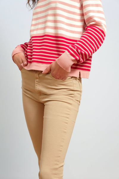 CAMILLA TROUSERS - beige
