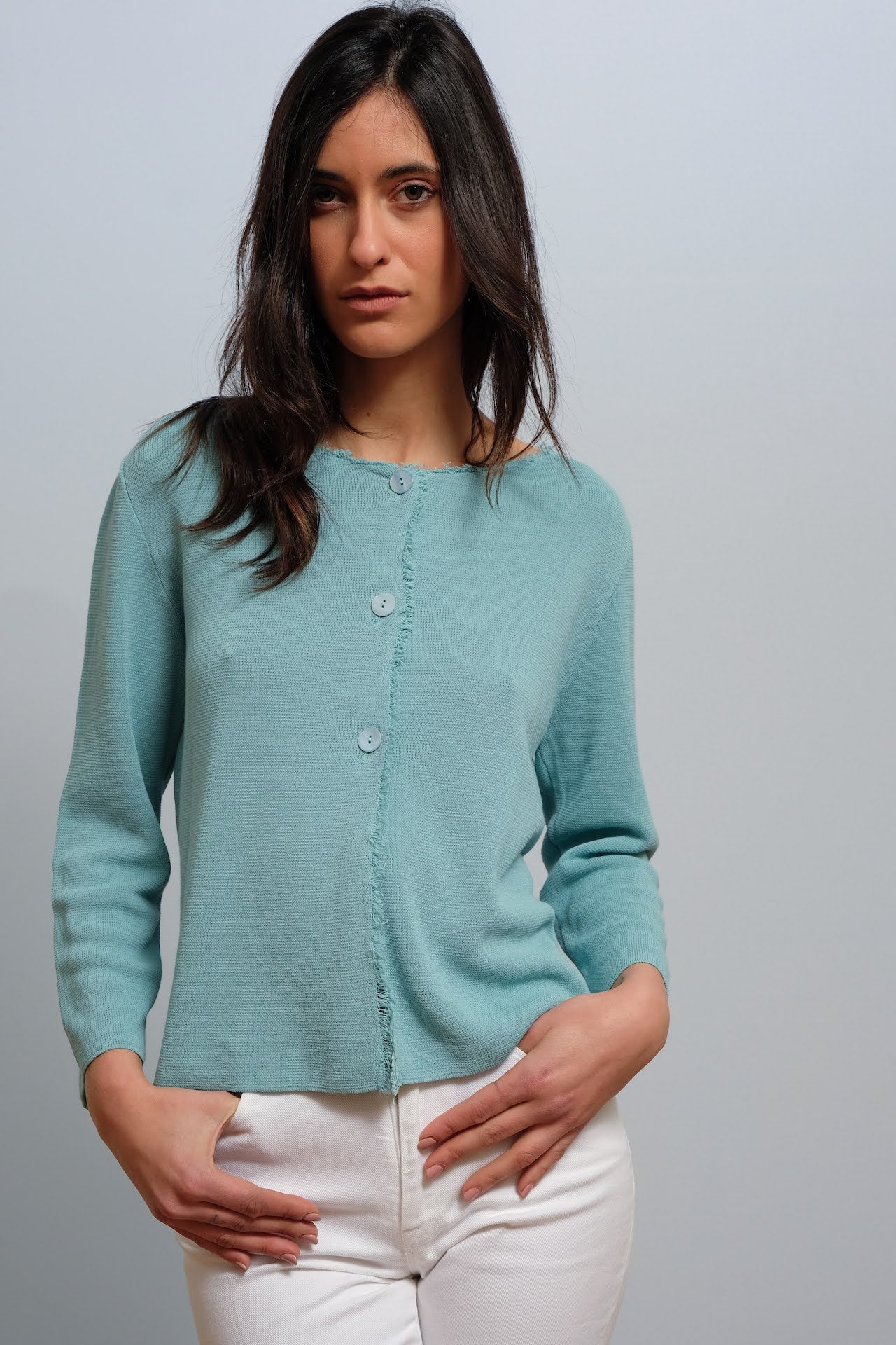 JACKET - ocean blue