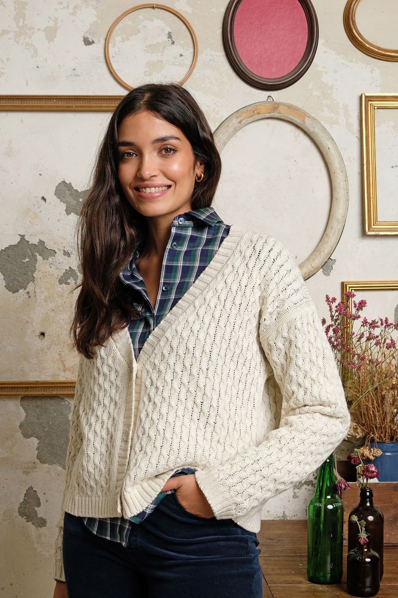 CARDIGAN MIRANDA butter