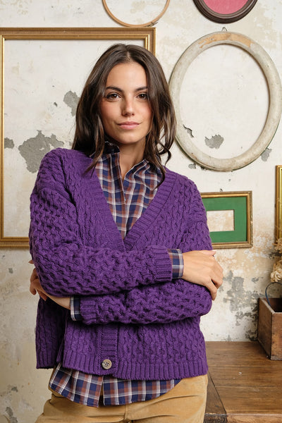 CARDIGAN MIRANDA viola