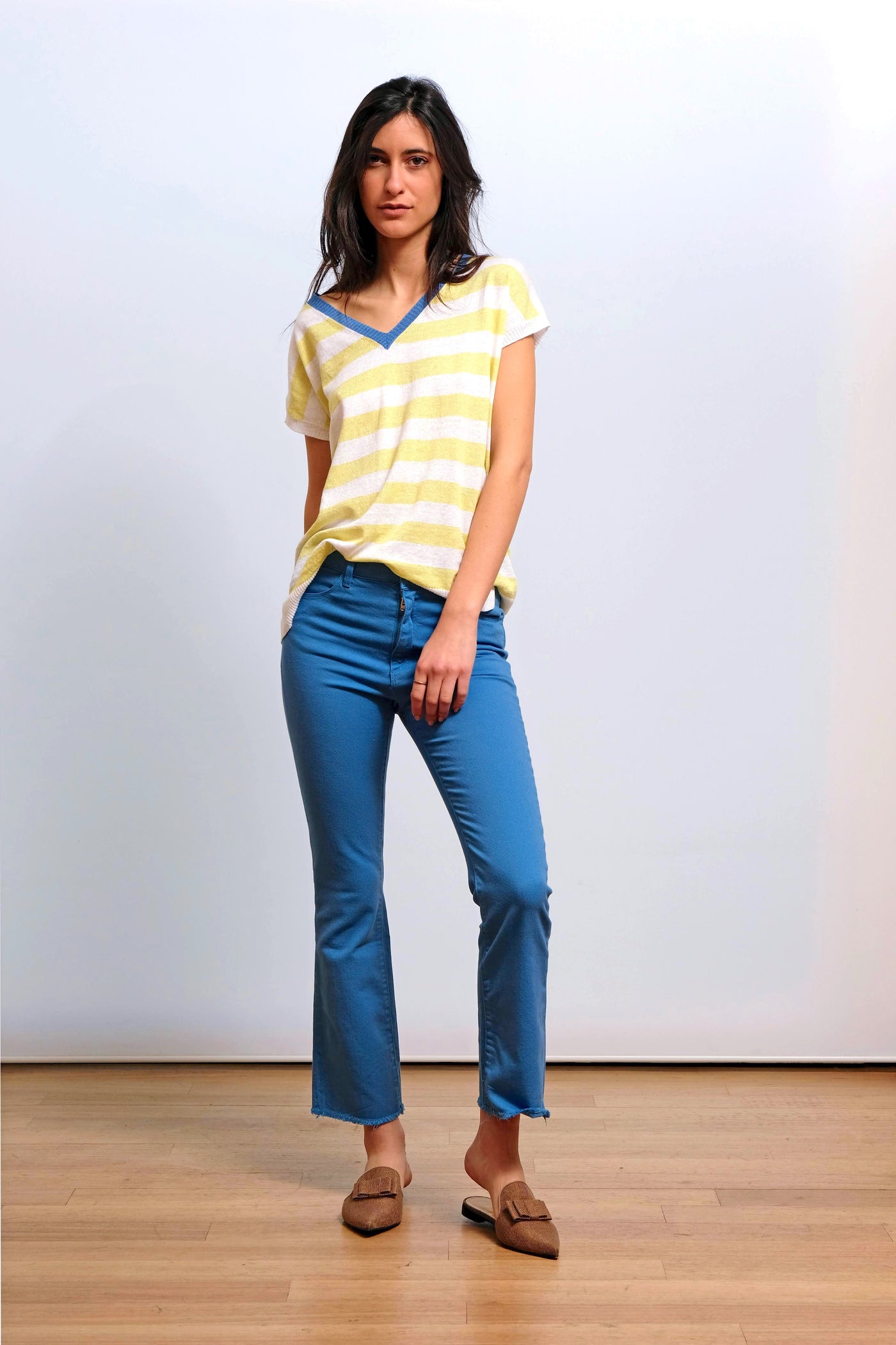 CAMILLA TROUSERS - sugar paper