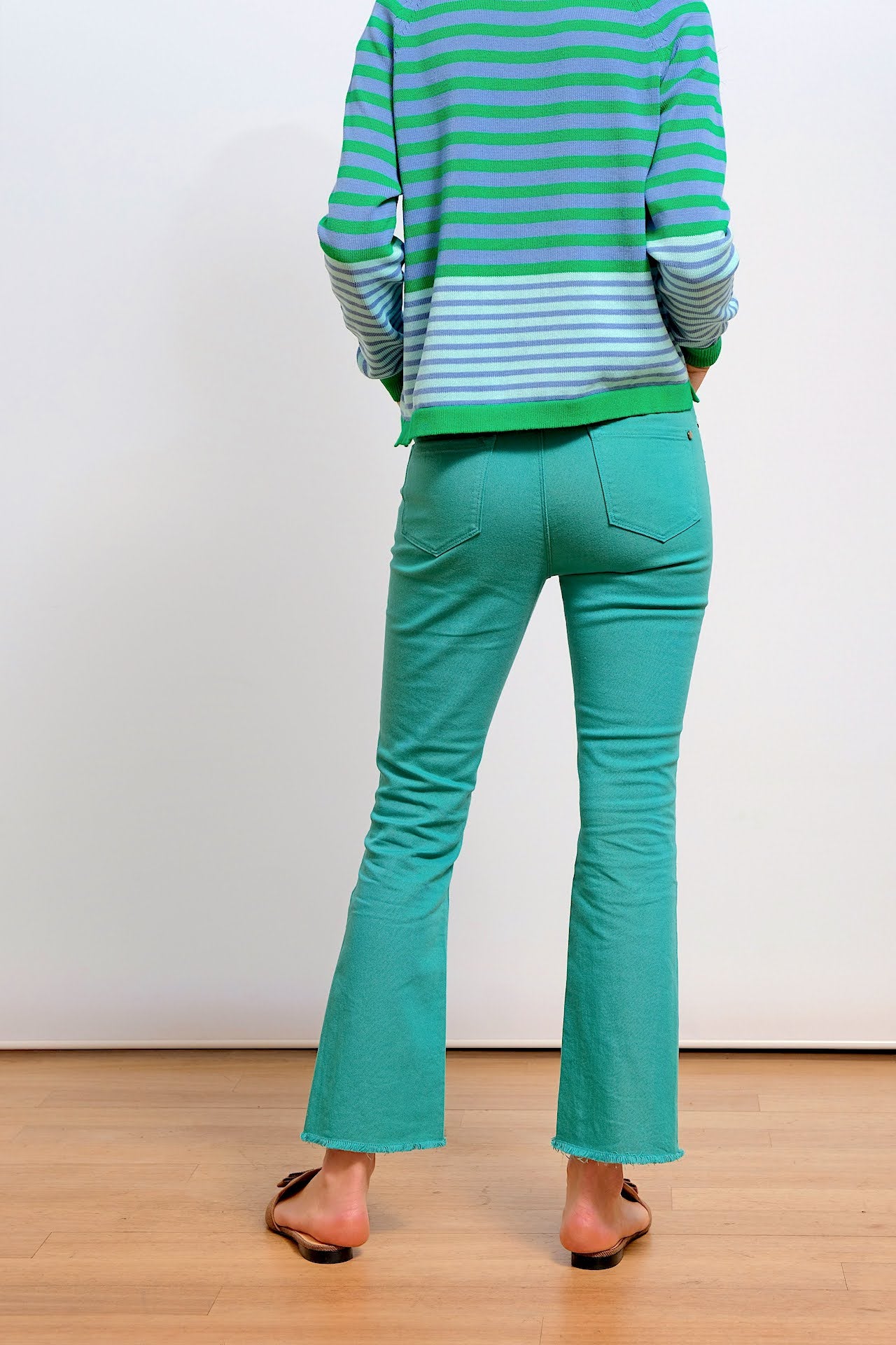 CAMILLA TROUSERS - sea green